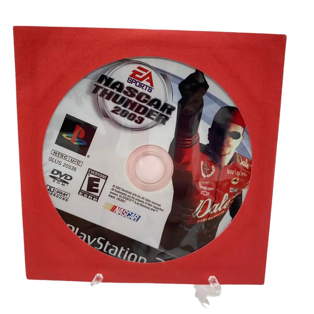 NASCAR Thunder 2003 PS2 (Sony PlayStation 2, 2002) EA Sports ~ Disc Only
